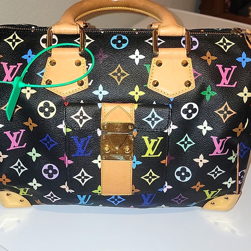 💔Sold Louis Vuitton Multicolor Monogram MURAKAMI SPEEDY - Picture 13 of 17